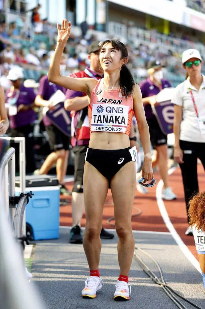 【世界陸上】女子5000メートル・田中希実　粘って9着タイムで決勝進出