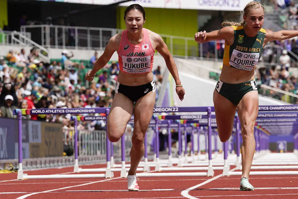 【世界陸上】女子100メートル障害・福部真子「信じてくれた人たちに良い姿を」12秒96で準決勝進出