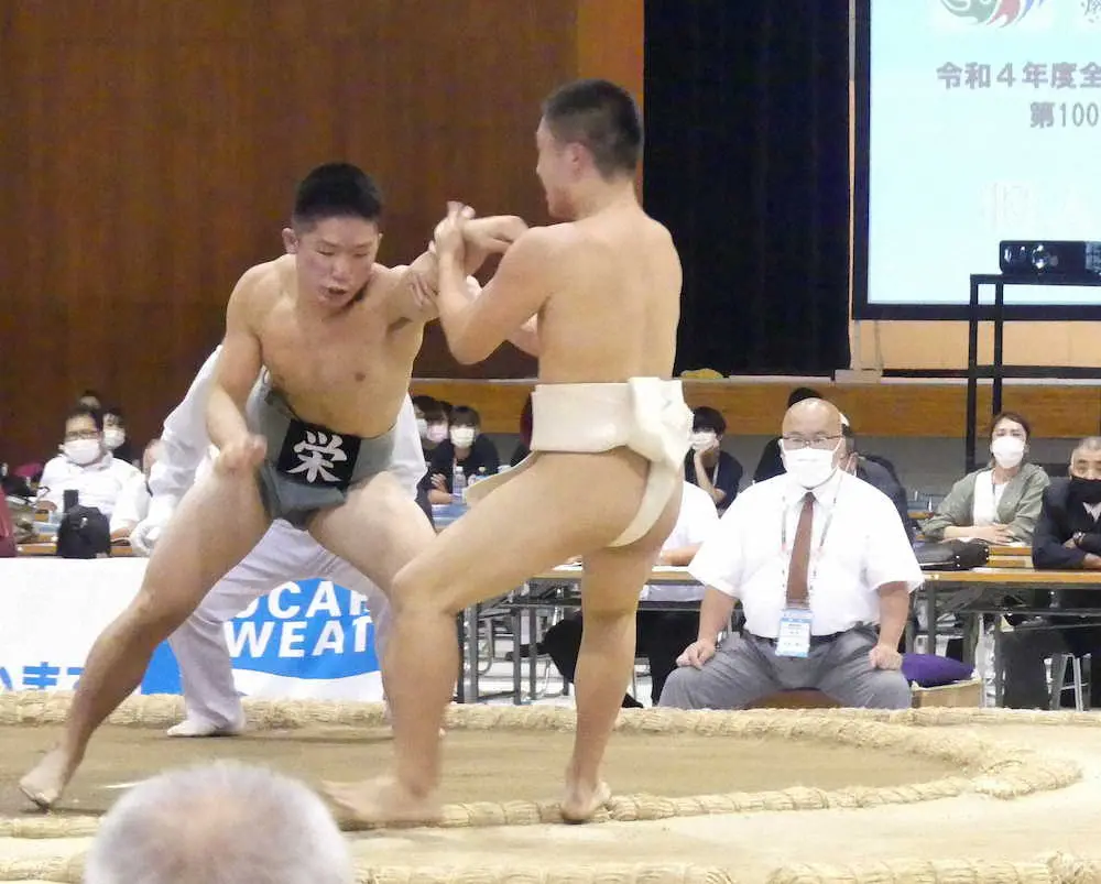 埼玉栄・清宮健史が80キロ級優勝　昨年春の選抜以来2度目の日本一　全国高校総体相撲競技