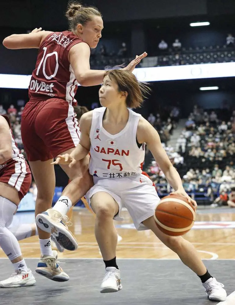 バスケ日本女子・東藤、チーム最多16得点で連勝締め　前日不調3Pも5本中3本成功