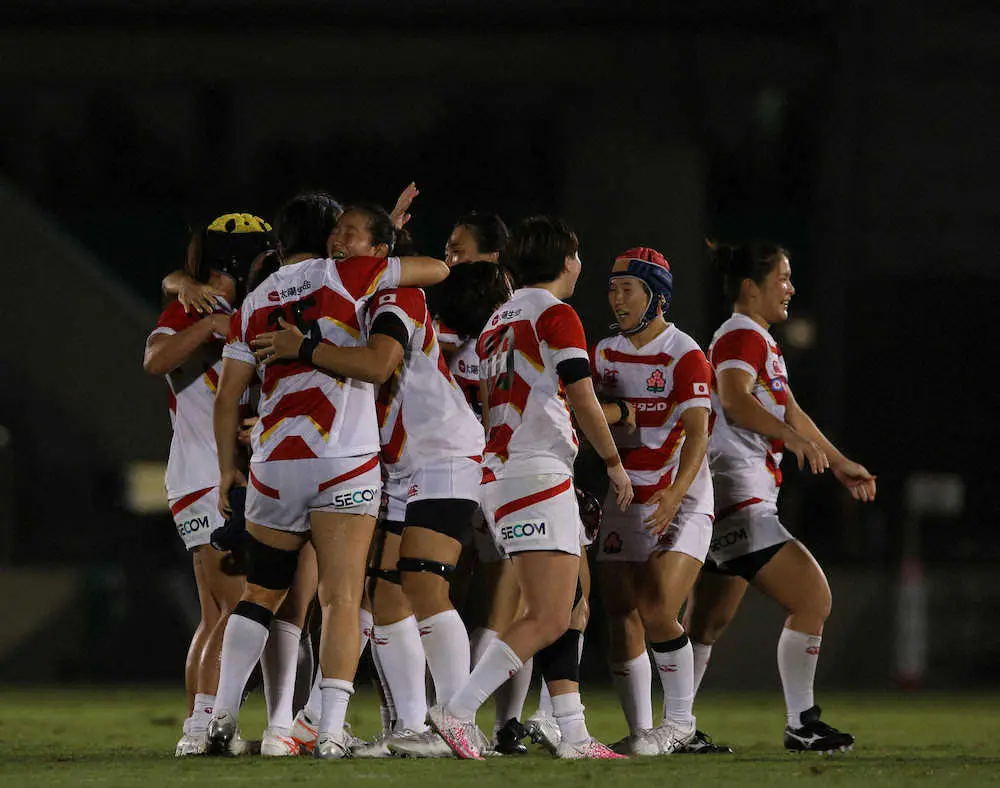ラグビー女子日本代表・南主将、歴代選手の記念日に白星届け「新しい歴史を刻むことができた」