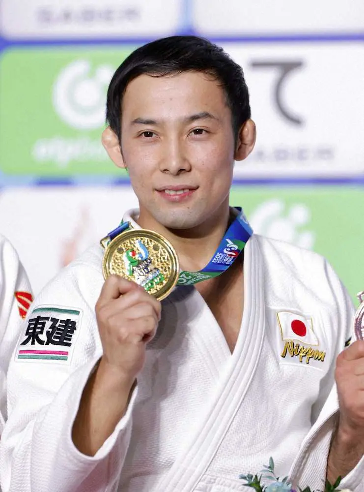 高藤直寿が日本男子最多タイの4度目制覇　山下、小川らに並ぶ　柔道世界選手権