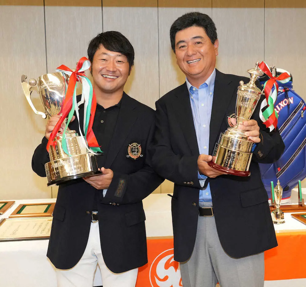 レギュラーは竹澤、シニアは水上が優勝　日本社会人ゴルフ選手権