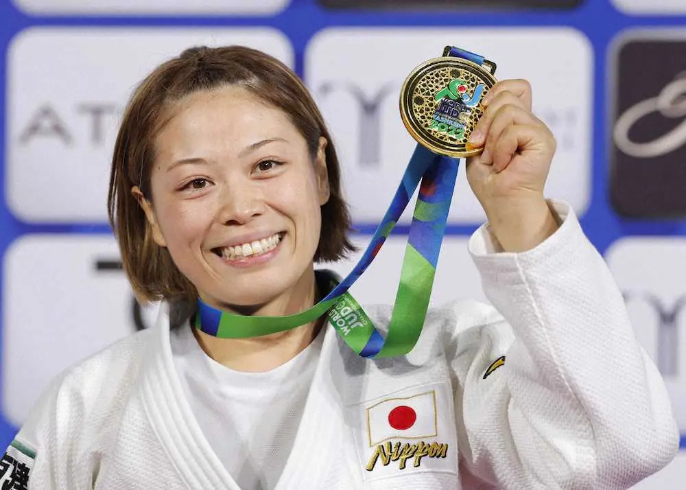 堀川恵が“鬼門”の女子63キロ級で世界一　日本女子12年ぶり　柔道世界選手権