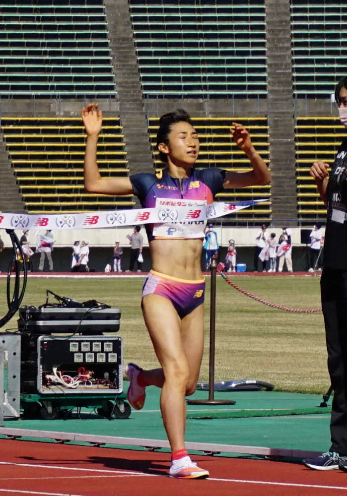 田中希実、非公認の大会も日本記録上回る“自分超え”　女子3000メートルで8分40秒02