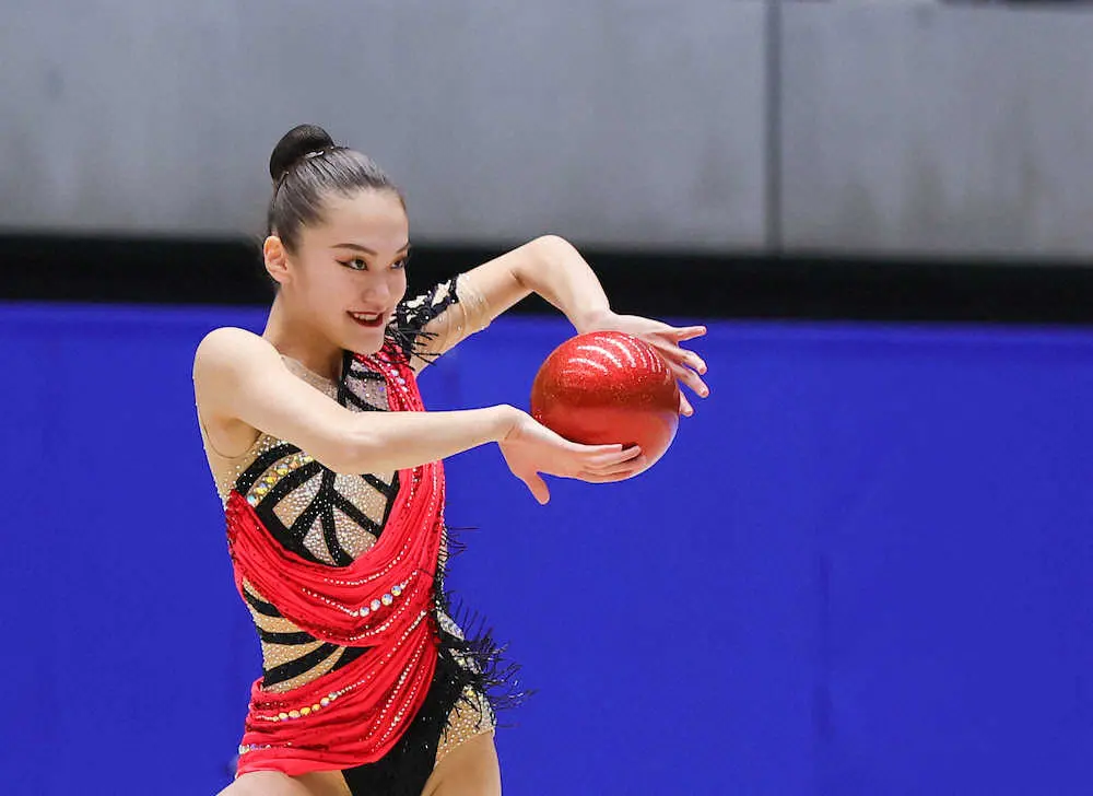 【画像・写真】【新体操全日本選手権】喜田純鈴が貫禄の首位発進　女王返り咲きへ「こだわりはない」