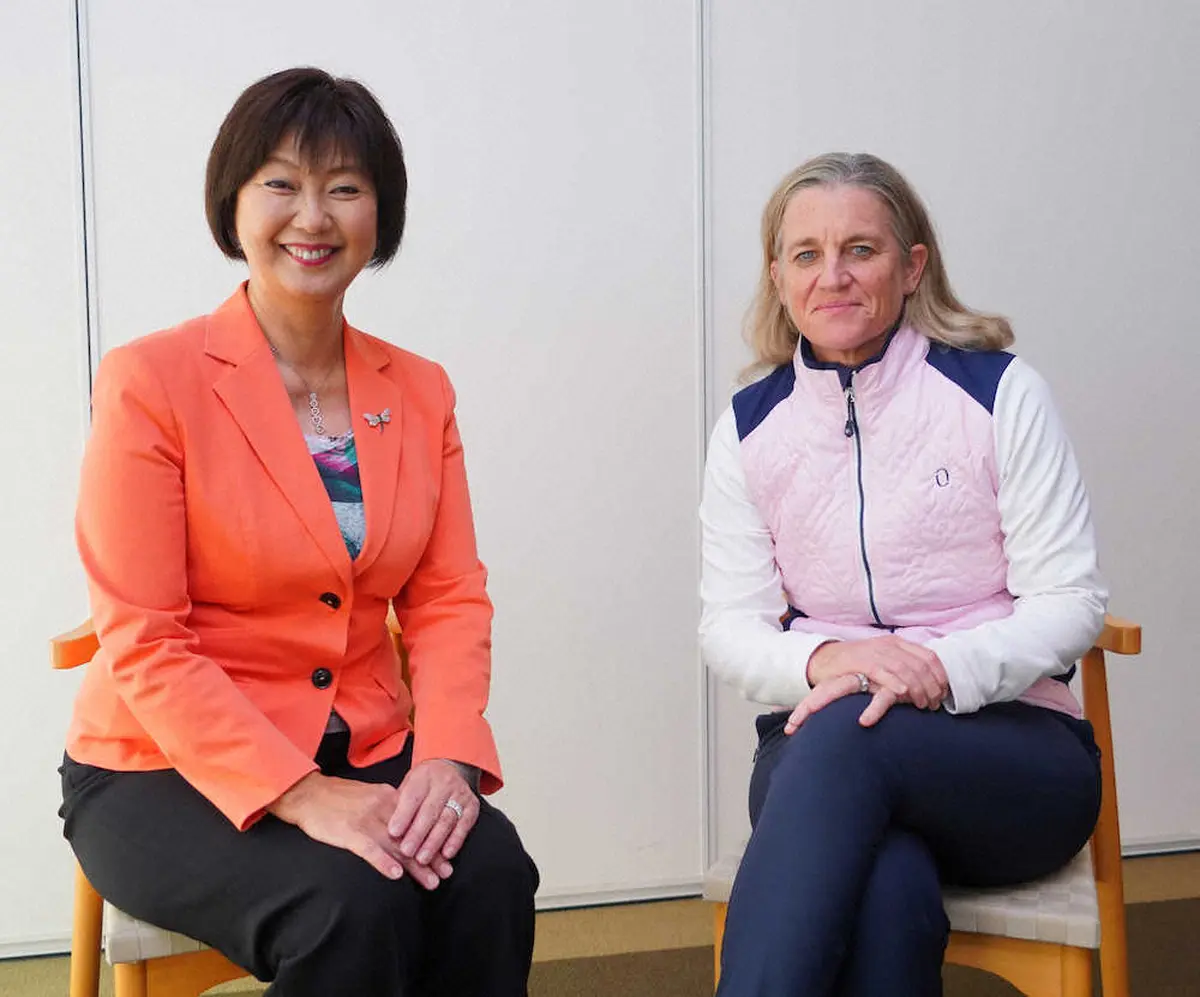 LPGAのモリー新コミッショナー×日本女子プロゴルフ協会・小林浩美会長の日米トップ会談が実現！