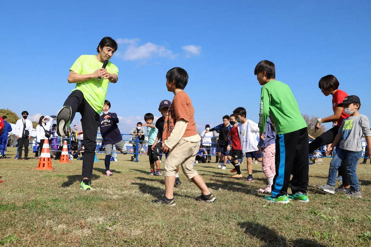 淡路島で3年ぶりの「運動会」五輪メダリストや野球界OBも参加　大盛況75000人