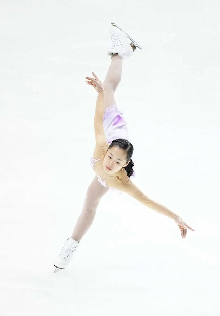 島田麻央、日本女子初の快挙ならず　3回転半と4回転トーループはともに転倒…合計202・79点
