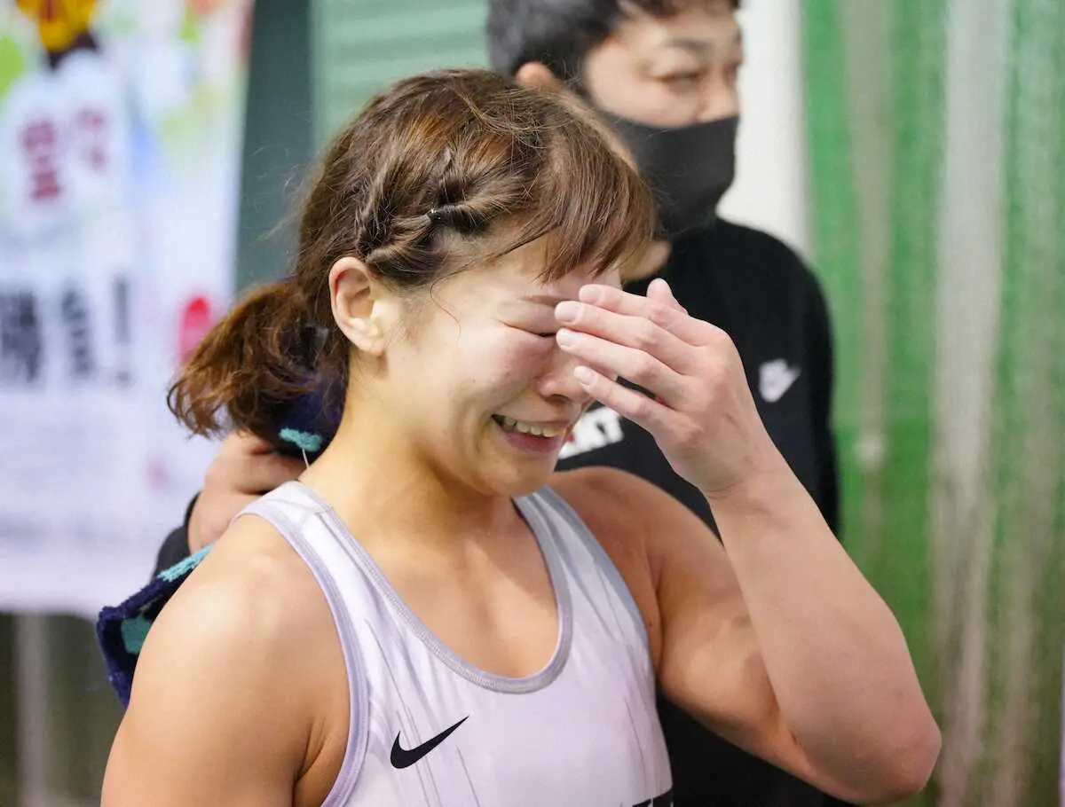 五輪女王の志土地真優が意地の銅メダルを確保　レスリング全日本選手権