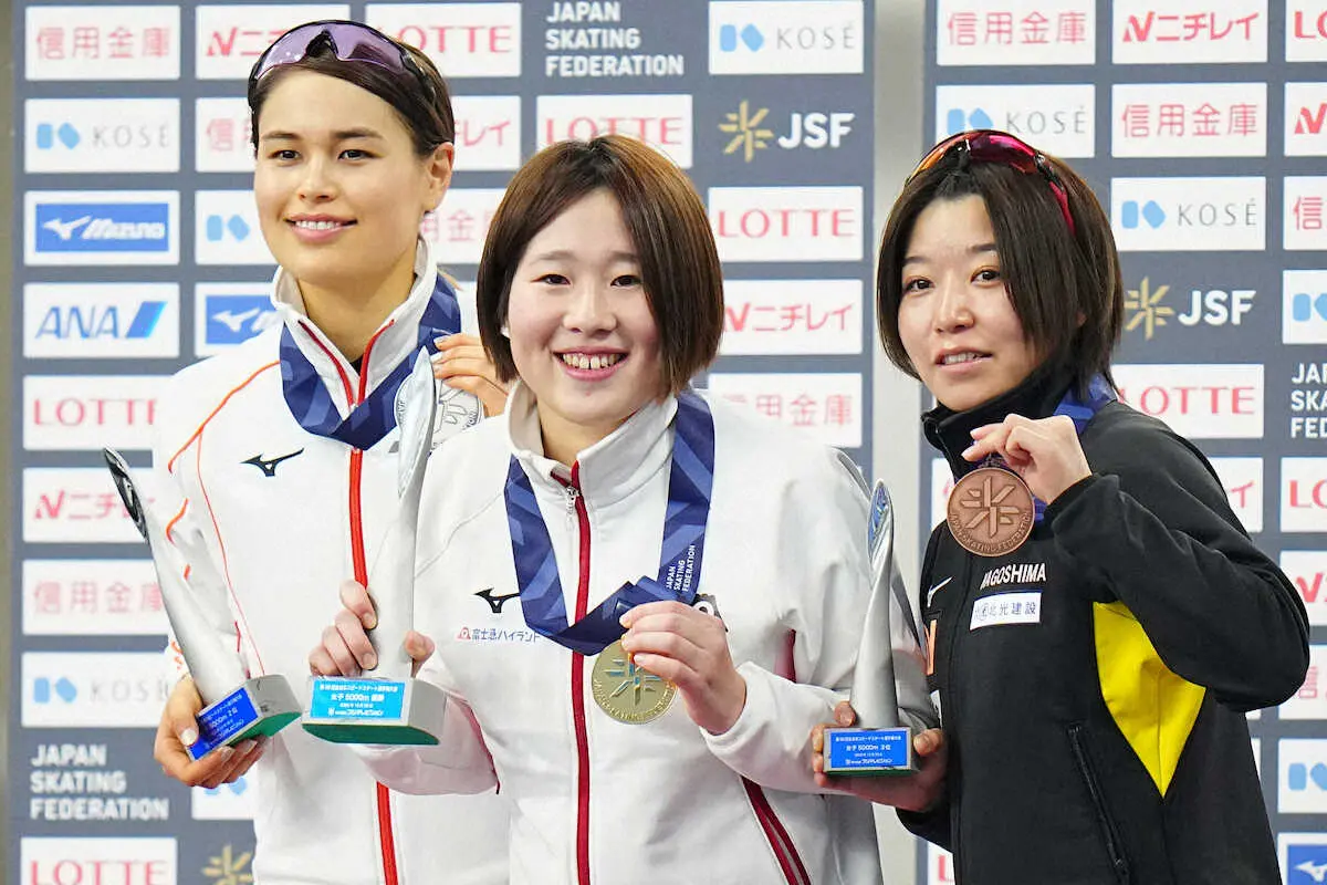 スピードスケート・堀川が2冠　女子5000メートルで国内最高記録　23秒51差で圧勝