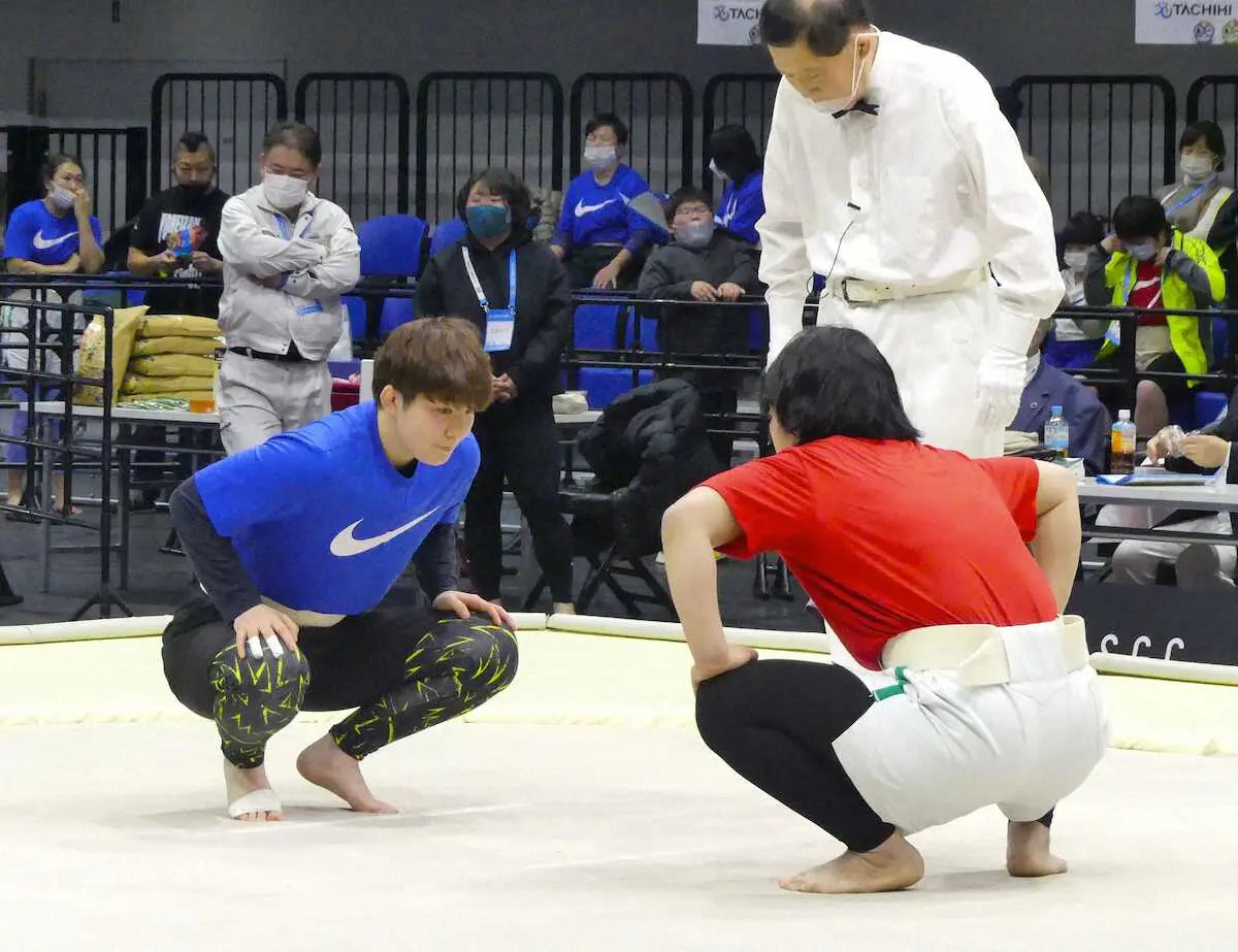 五ノ井さん、相撲は「奥深い」　元日女子相撲日本一決定戦初開催