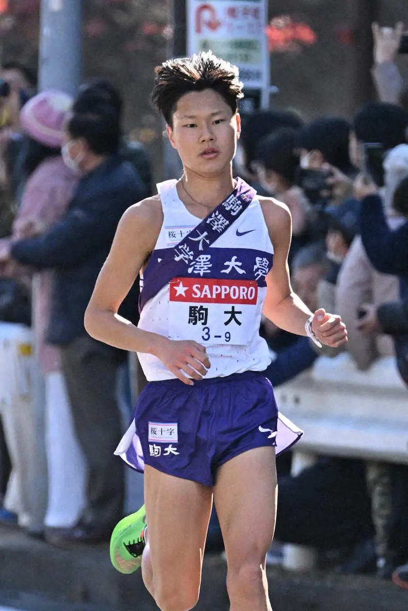 【東京マラソン】瀬古利彦氏「あららら」駒大主将の山野、初の42・195キロで給水ミス