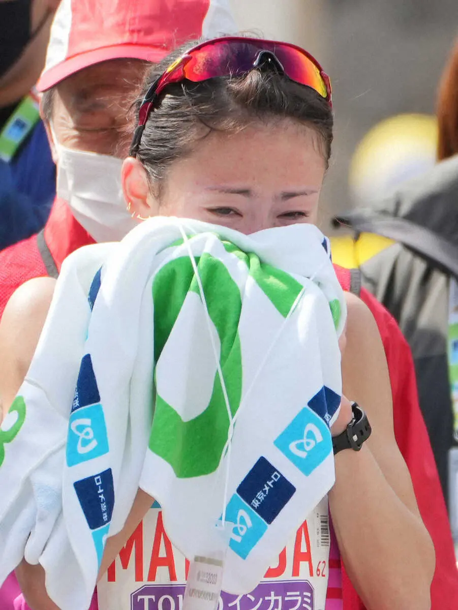 松田　日本人女子最上位の6位も悔し涙「自分の弱さと世界の壁を痛感」
