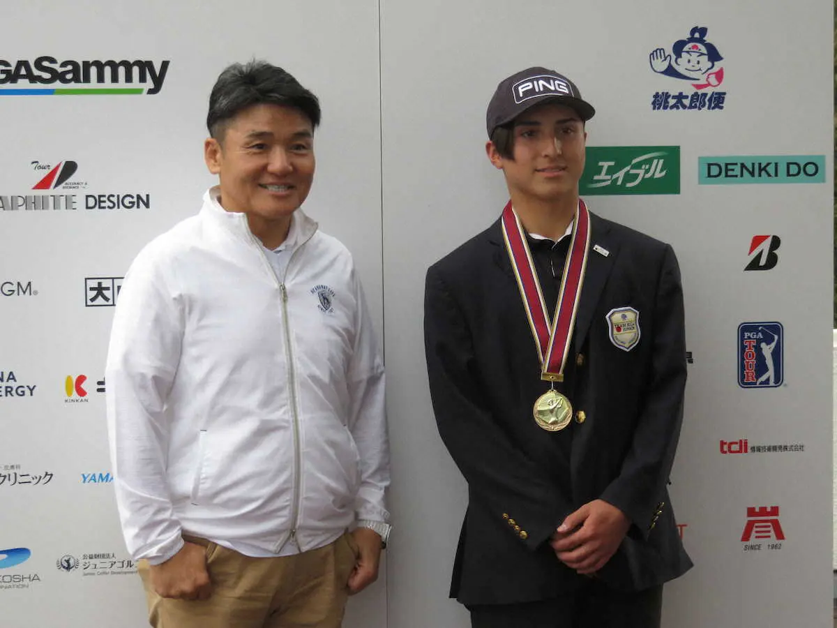 丸山茂樹ジュニアファンデーションゴルフ　男子は宇田川、女子は飯島が総合優勝