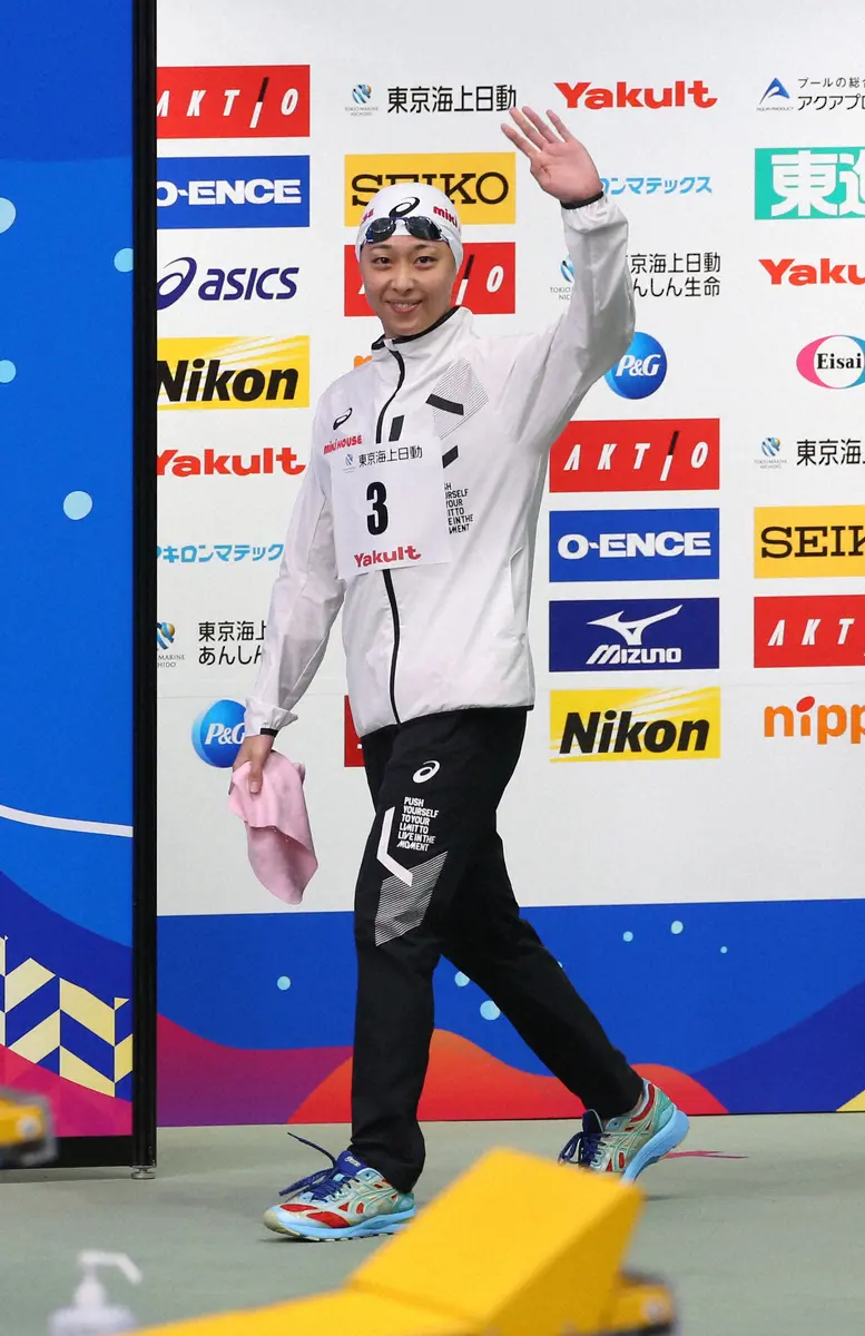 鈴木聡美  50メートル平泳ぎ10度目V　32歳で自己ベスト大幅更新