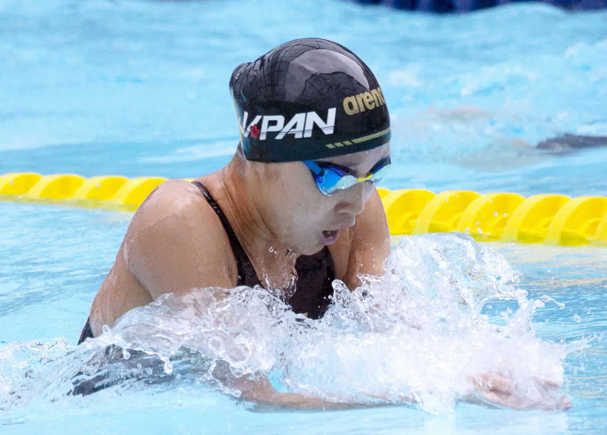 16歳成田実生が女子400メートル個人メドレーV　競泳・欧州グランプリ