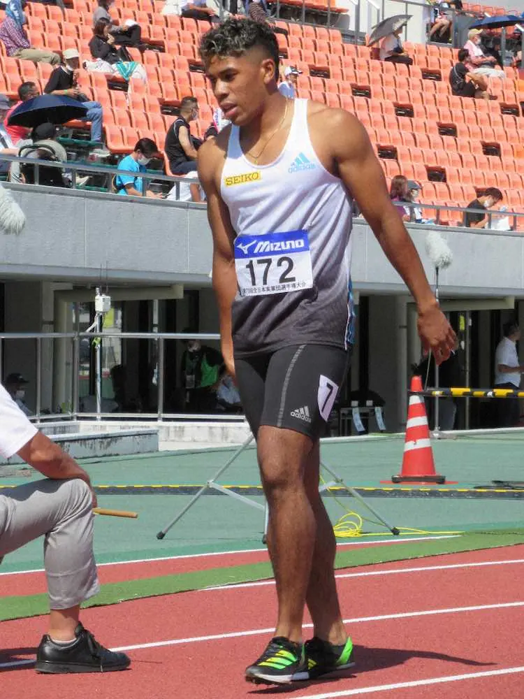 【陸上日本選手権】デーデー・ブルーノ10秒47で100M準決勝敗退「気持ちが折れないように」
