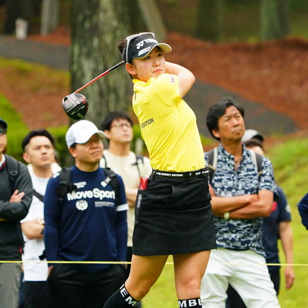 岩井千怜が通算14アンダーで暫定首位キープ　今季2勝目へ「見ている人がわくわくするようなゴルフを」