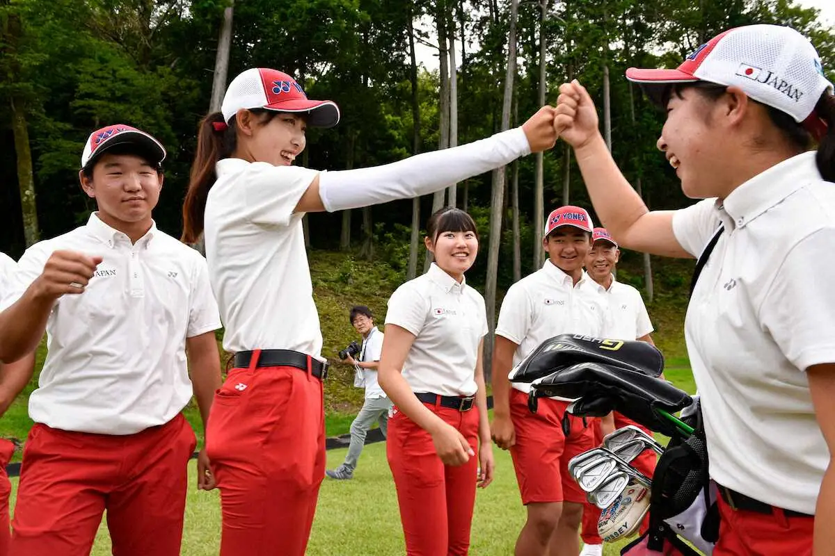 ゴルフのトヨタ・ジュニアW杯　日本が団体戦でアベックV　馬場69で貢献「後半粘っていけた」