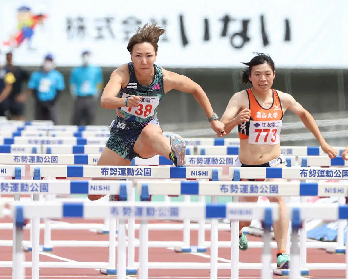 【陸上】女子100m障害・寺田明日香が12秒92で決勝へ　福部真子は12秒96