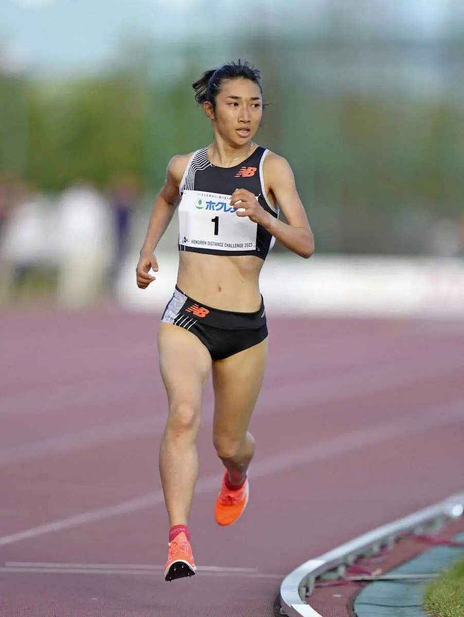 女子1500メートルA　田中希実が優勝　女子5000メートルは大西ひかりが日本勢トップ2位