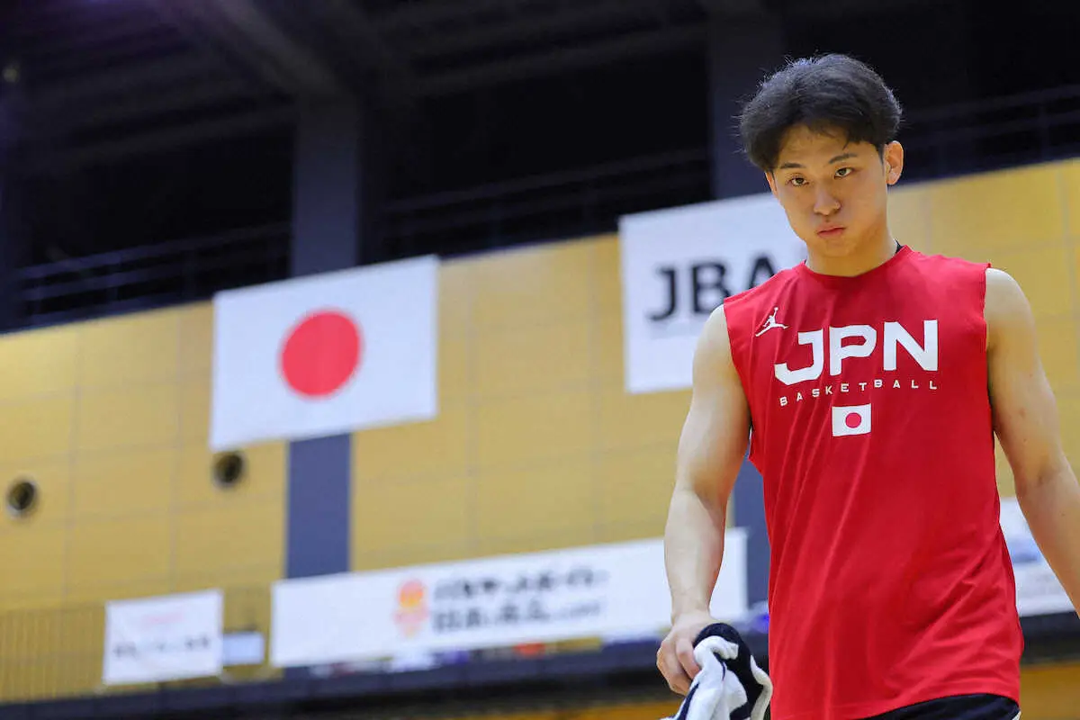 河村勇輝　順調に回復中　バスケットボール男子日本代表が練習公開
