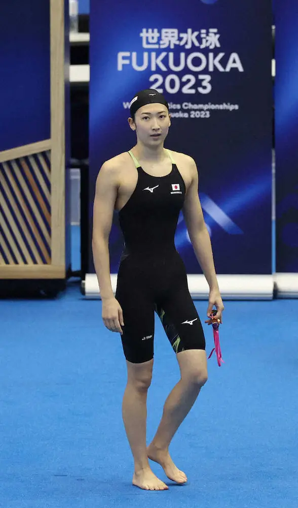 【世界水泳】池江璃花子は全体17位で予選落ち　女子100Mバタ　今大会は最大7種目に出場