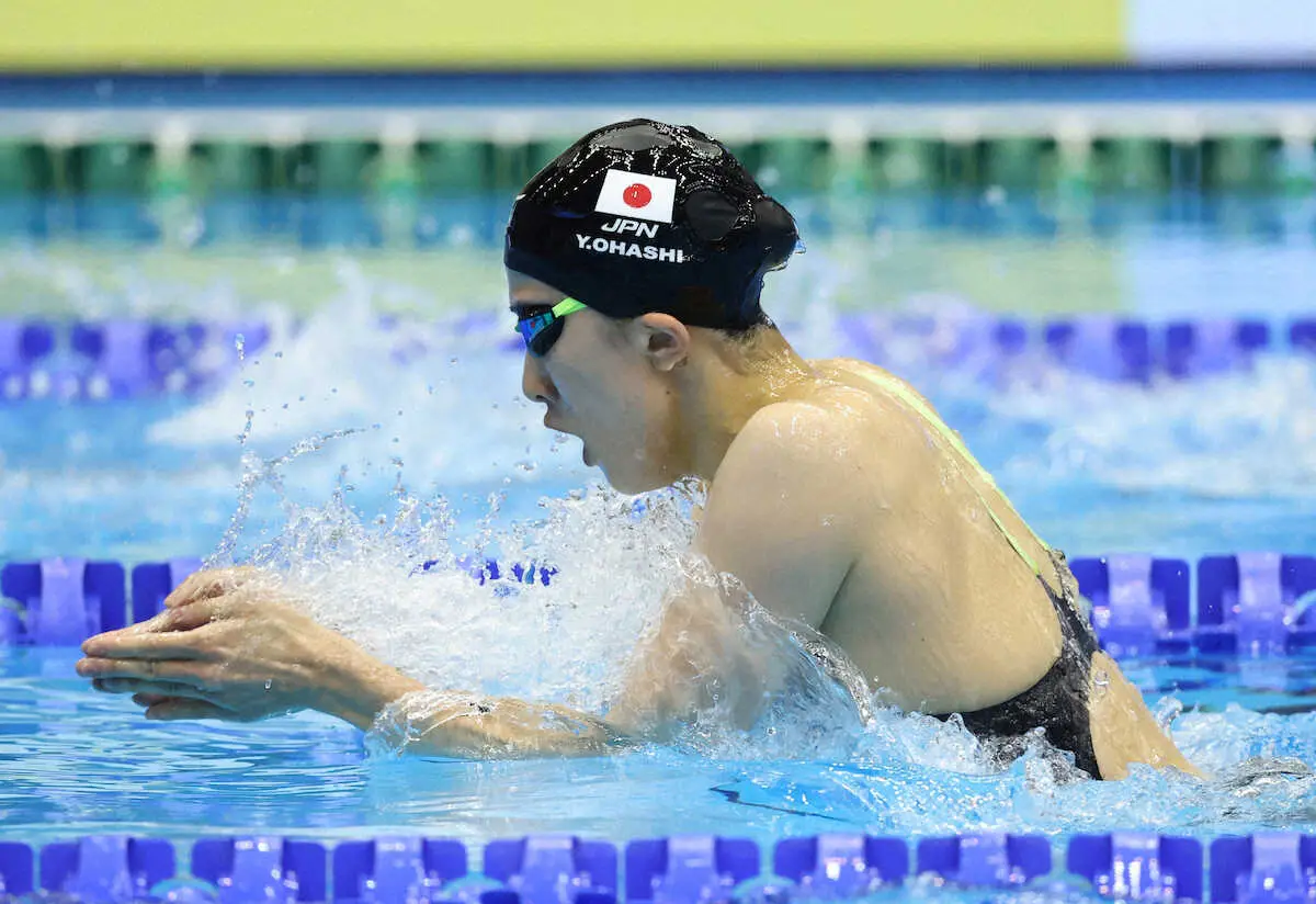【世界水泳】東京五輪金メダルの大橋悠依が決勝進出、成田実生は準決勝敗退　女子200M個メ