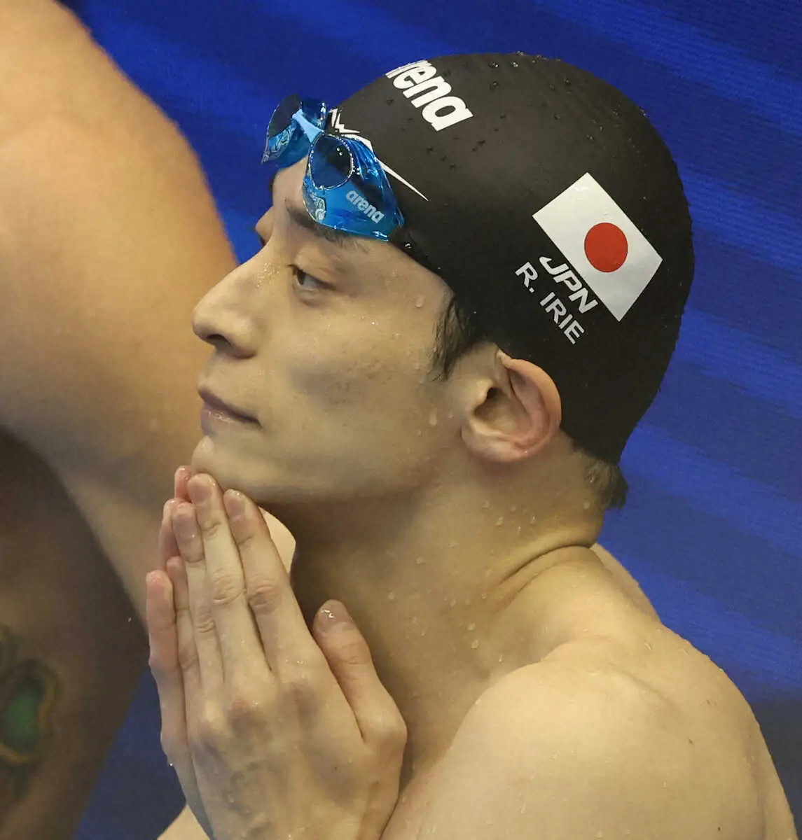 【男子100メートル背泳ぎ予選】入江　個人種目決勝進出が7大会連続でストップ
