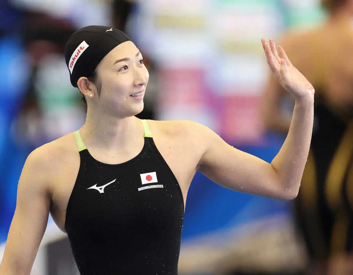 池江璃花子　“本命”50メートルバタで決勝へ　メダルへの意欲は？「期待しないで」