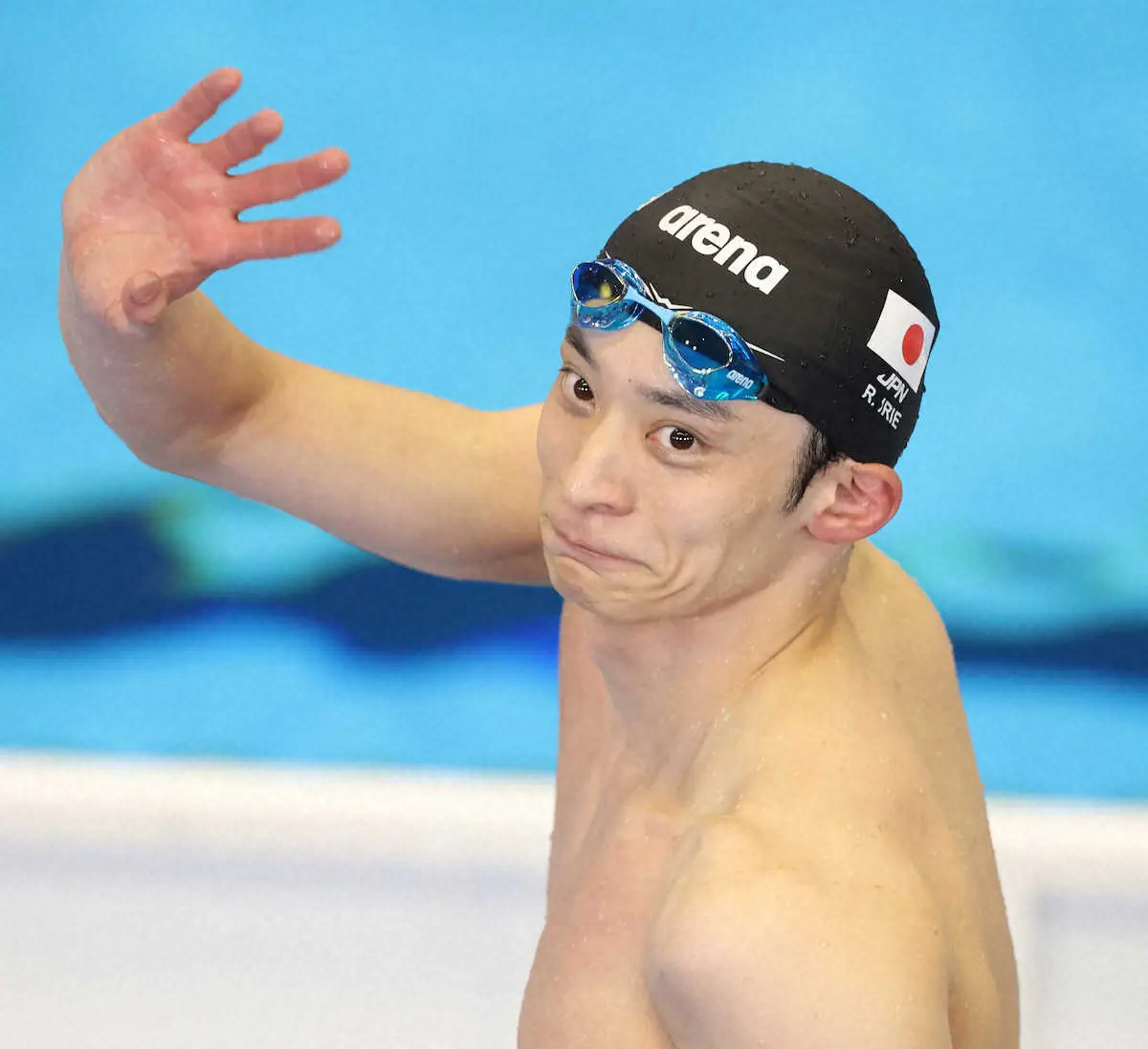 入江　50M背泳ぎ全体15位で敗退　男子400Mメドレーリレーへ「下を向くわけにはいかない」