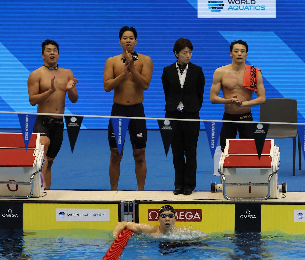 競泳ニッポン　世界に水あけられた…銅メダル2個だけ　2000年以降最少　横山HC危機感「これが実力」