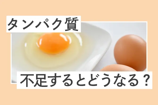 タンパク質、不足しすぎるとどうなる？最低1日何グラム摂ればいいのか