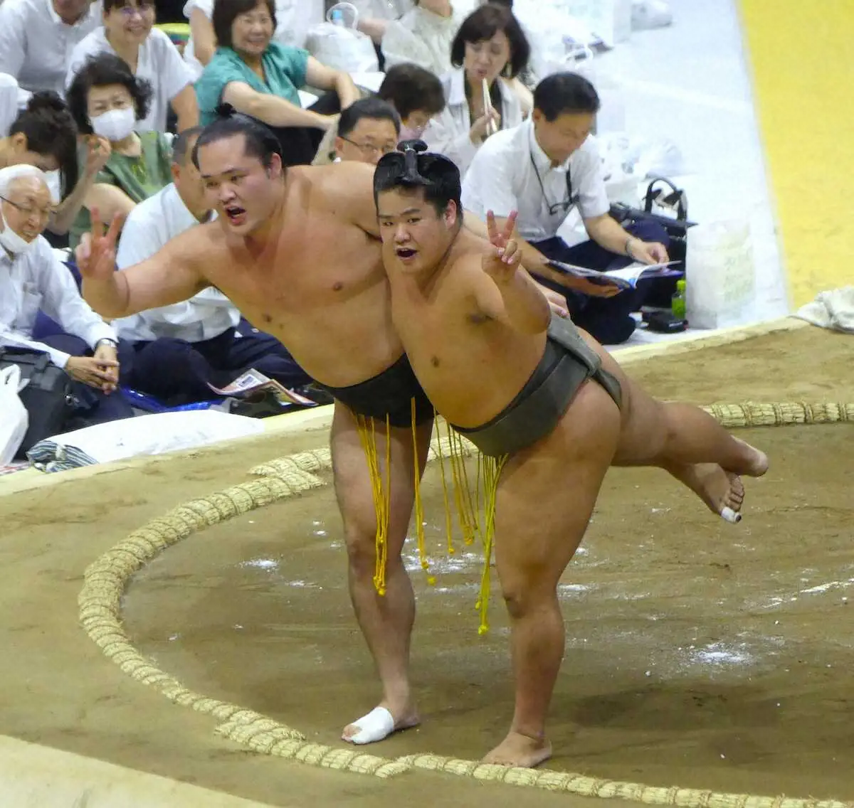 【夏巡業立川立飛場所】初っ切り力士・栃満「みんなのおかげ」地元の歓声に感謝　アドリブで盛り上げた