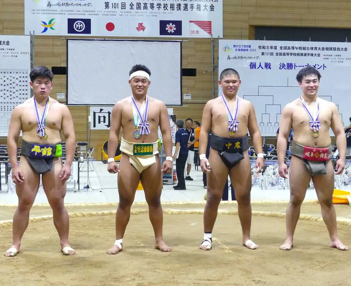 【相撲インターハイ】100キロ級は工藤佳太が2年ぶり2度目の優勝！翌日の無差別級と団体戦に照準