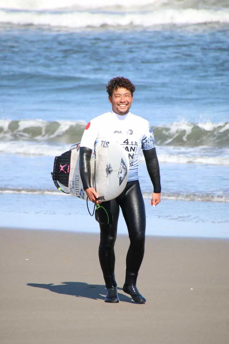 サーフィン稲葉玲王がパリ五輪代表に事実上内定　五十嵐、松田に続き3人目