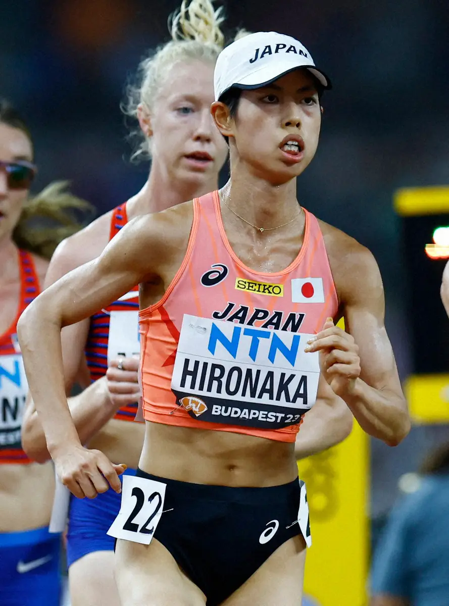 【世界陸上】広中璃梨佳　1万mに続く決勝進出はならず　女子5000m
