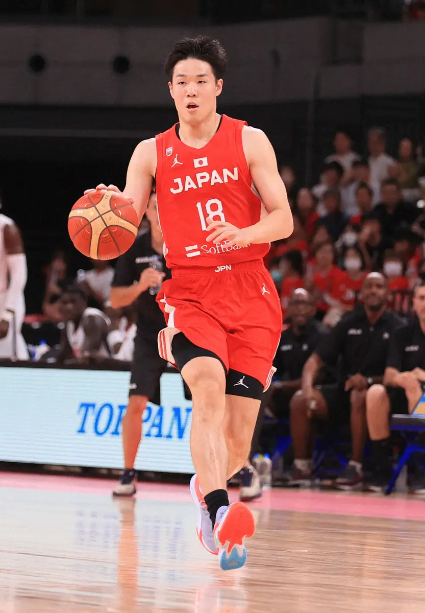 バスケットボール日本代表の馬場雄大