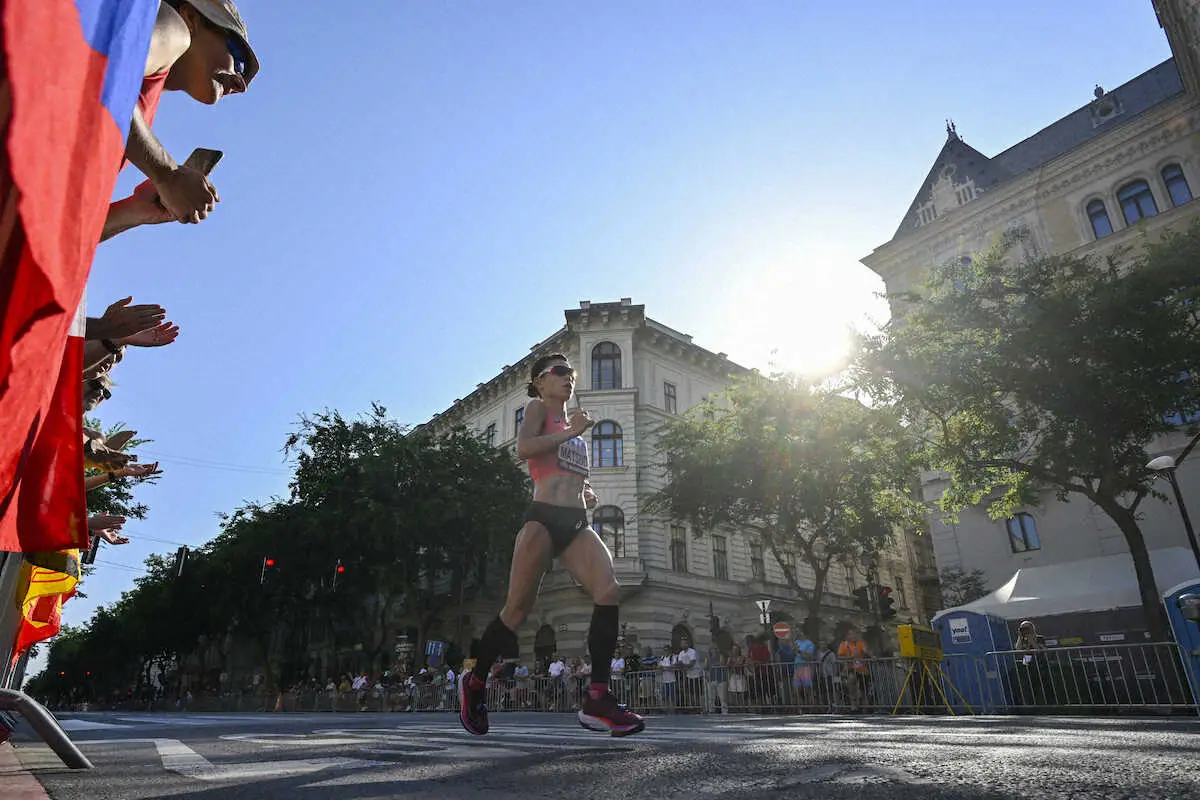 【世界陸上】女子マラソンの日本勢、2大会連続で入賞できず…13位の松田「また諦めずに頑張りたい」