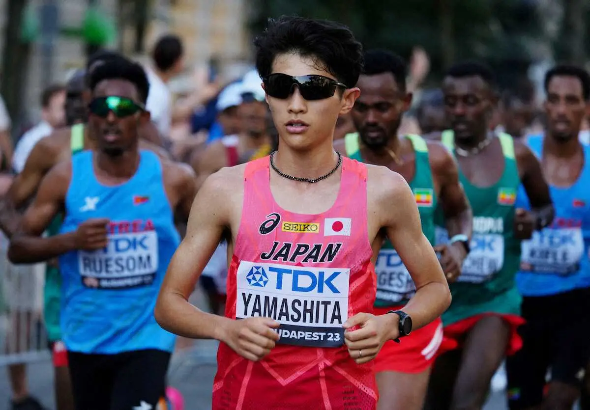 【世界陸上】男子マラソン　山下一貴、ラスト10キロで入賞争い　日本勢5大会ぶりなるか