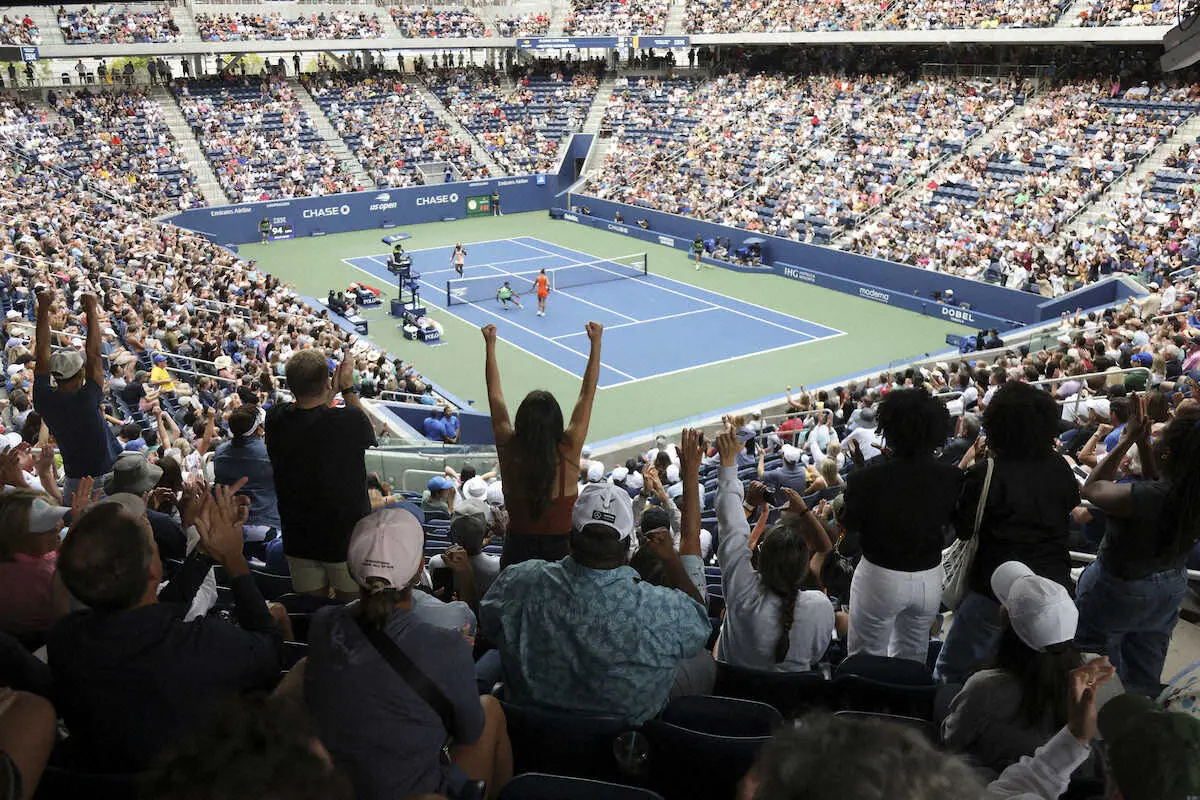 28日に開幕したテニスの全米オープン（AP）