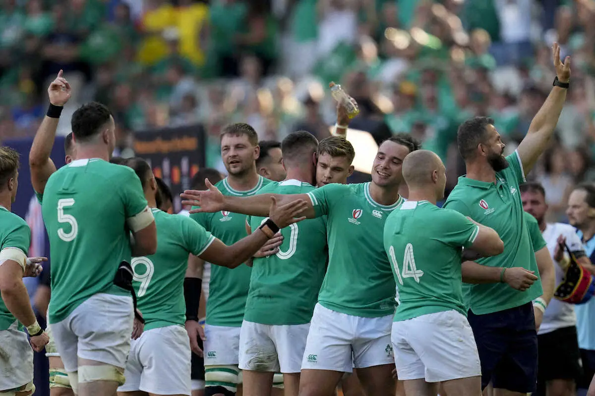 【ラグビーW杯】アイルランドが同国歴代最多得点で大勝　8強の壁超えられるか