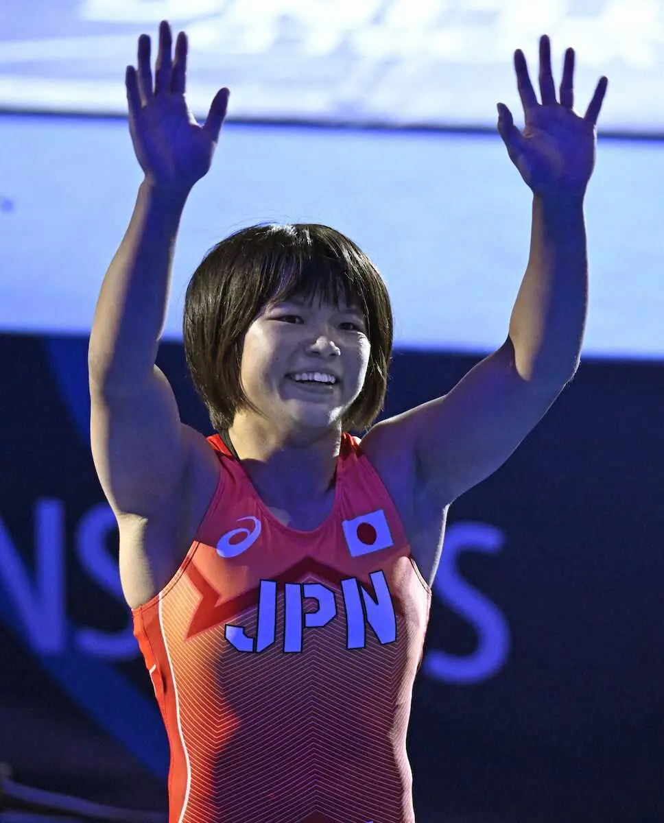 レスリング女子57キロ級・桜井つぐみ　五輪代表内定　自信を胸に戦った