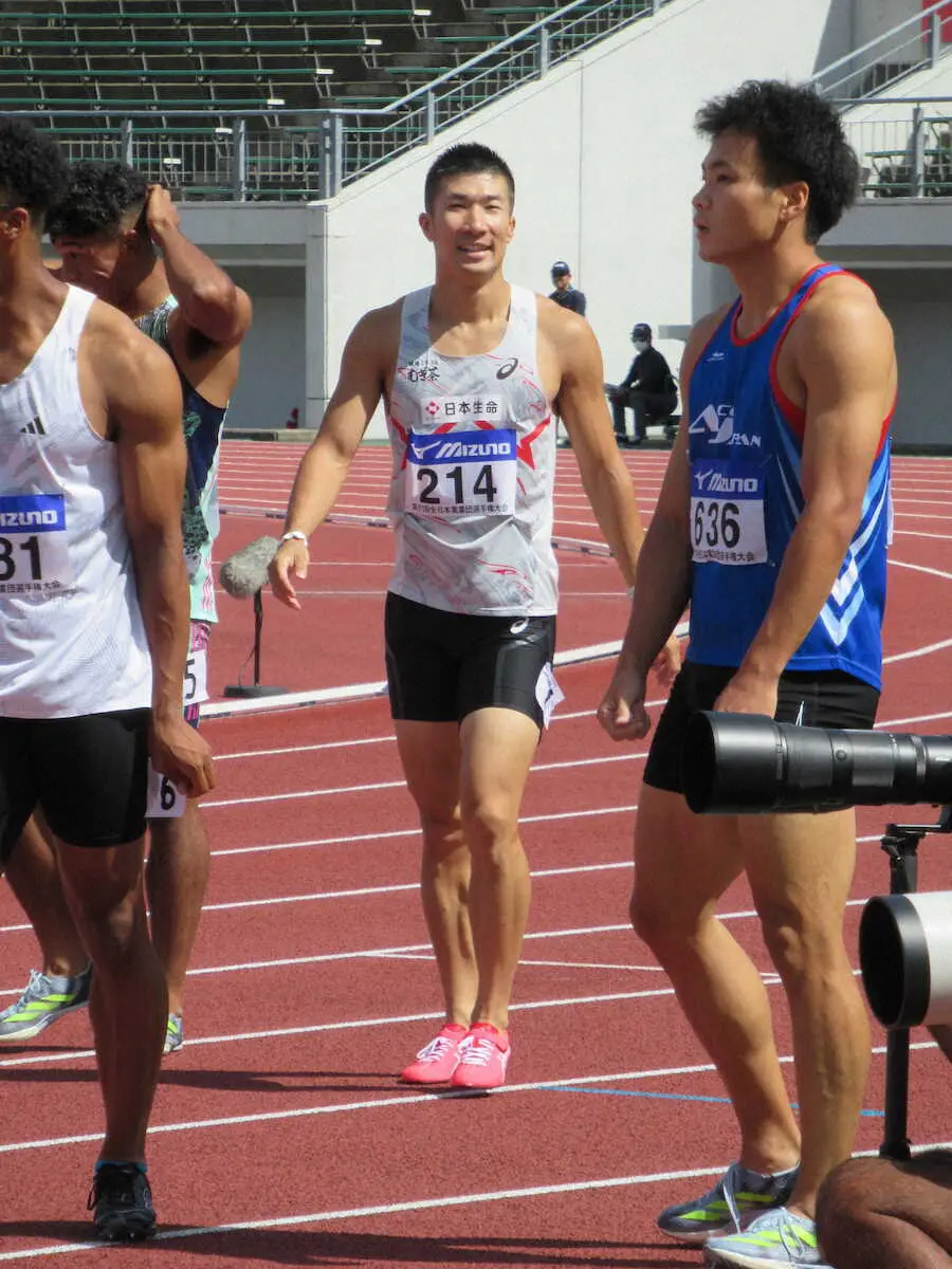 桐生祥秀、10秒20で予選3組1着「まだまだトップスピードは上がる」　アジア大会へ好感触