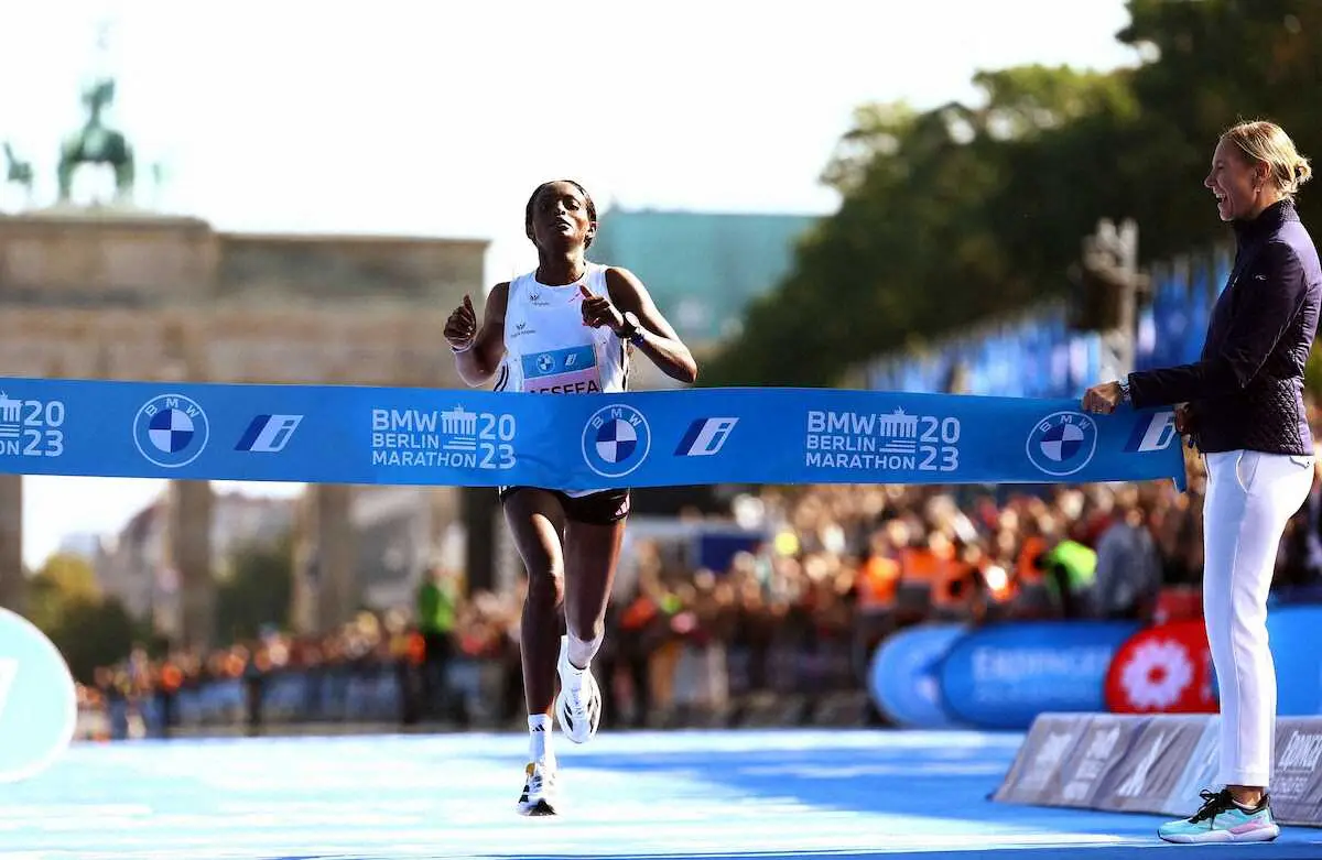 【ベルリン・マラソン】女子のアセファが異次元の世界新！2時間11分53秒、一気に2分11秒更新