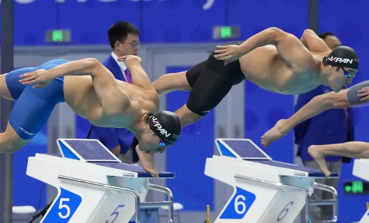【アジア大会】本多灯が競泳金第1号　世界選手権の悪夢振り切った　競泳男子400メートル個人メドレー