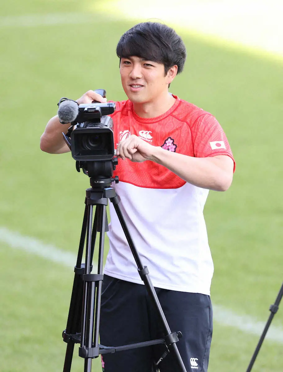 【ラグビーW杯】選手の素顔に撮ライ　代表専属ビデオグラファー・中村拓磨さん