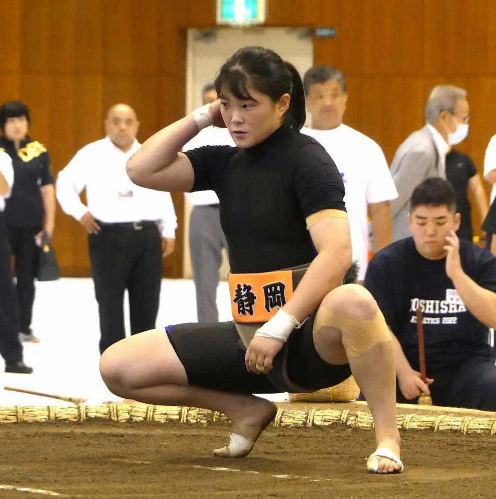 【全日本女子相撲選手権】静岡県が団体準優勝　熱海富士の妹・武井陽奈がケガを抱えながら奮闘