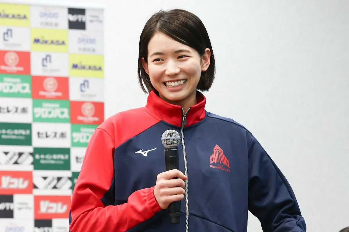 日本代表・古賀紗理那がVリーグ開幕へ抱負「全てのプレーの完成度を高めたい」